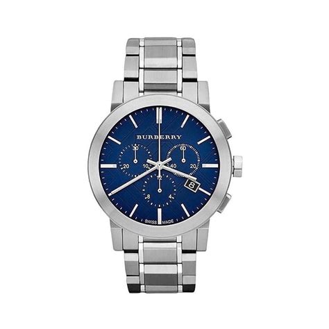 burberry bu9363 men's wrist watch|Burberry Men's Watch Chronograph The City 42mm Blue BU9363.